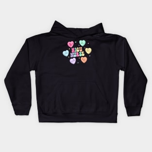 NICU Nurse Valentines Kids Hoodie